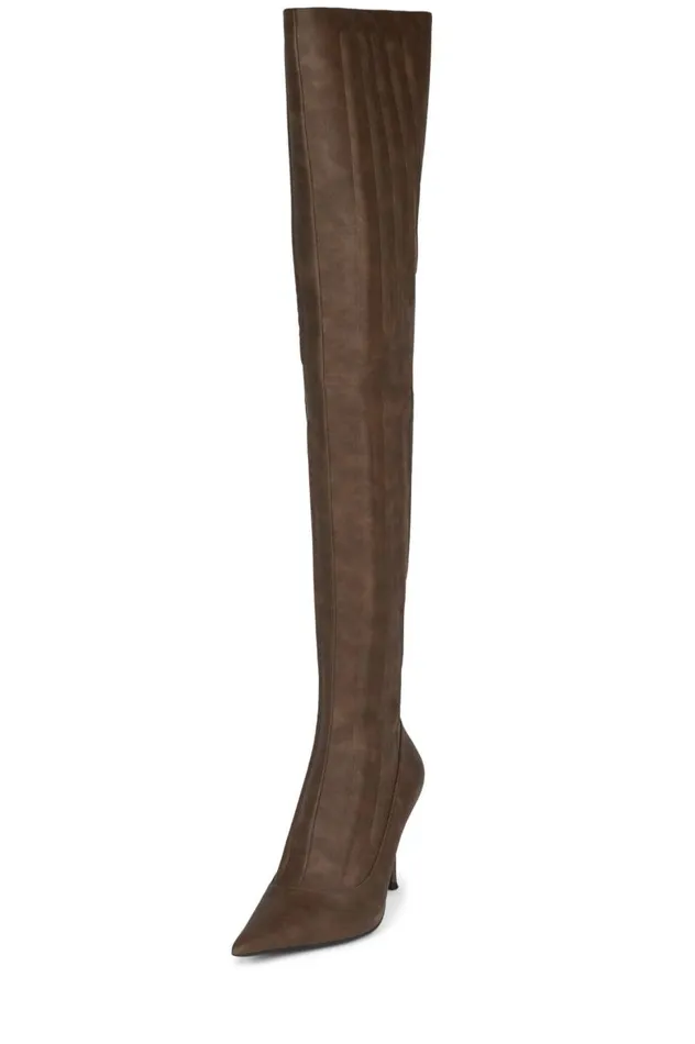 Women Jeffrey Campbell Over The Knee Jeepers