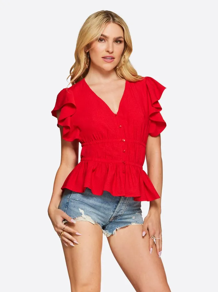 Women Jeydon Top In Adrenaline Rush Jessica Simpson Tops and Tees