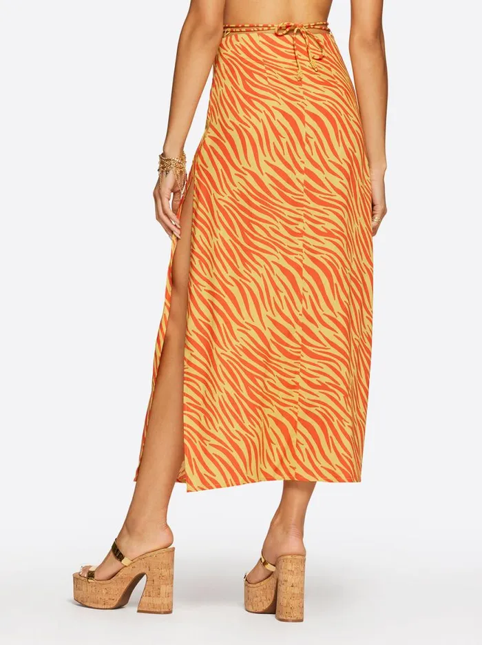 Women Jildie Slip Skirt In Savanna Zebra Jessica Simpson Bottoms