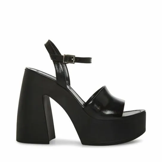 Women JORDANA BLACK PATENT Black Patent Steve Madden Heels