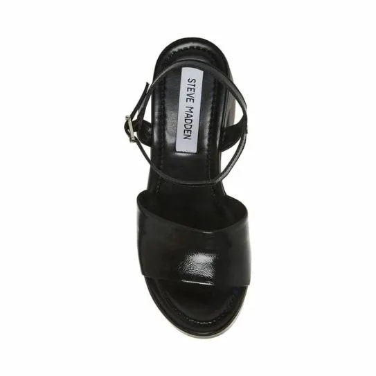Women JORDANA BLACK PATENT Black Patent Steve Madden Heels Women JORDANA BLACK PATENT Black Patent Steve Madden Heels