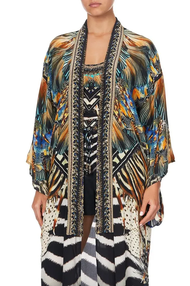 Women Kaftans and Coverups Camilla Kimono Coat Lost Paradise