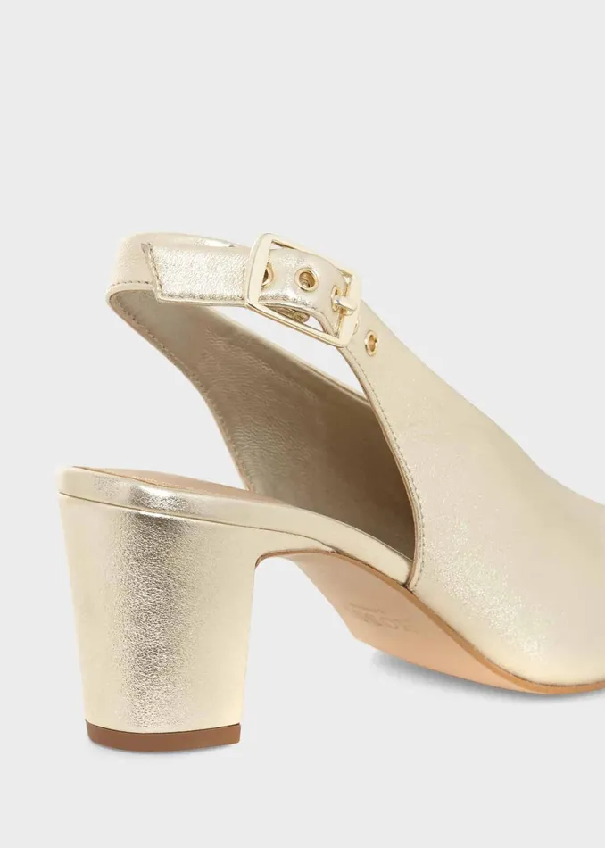 Women Kali Sandal Gold Hobbs Heels