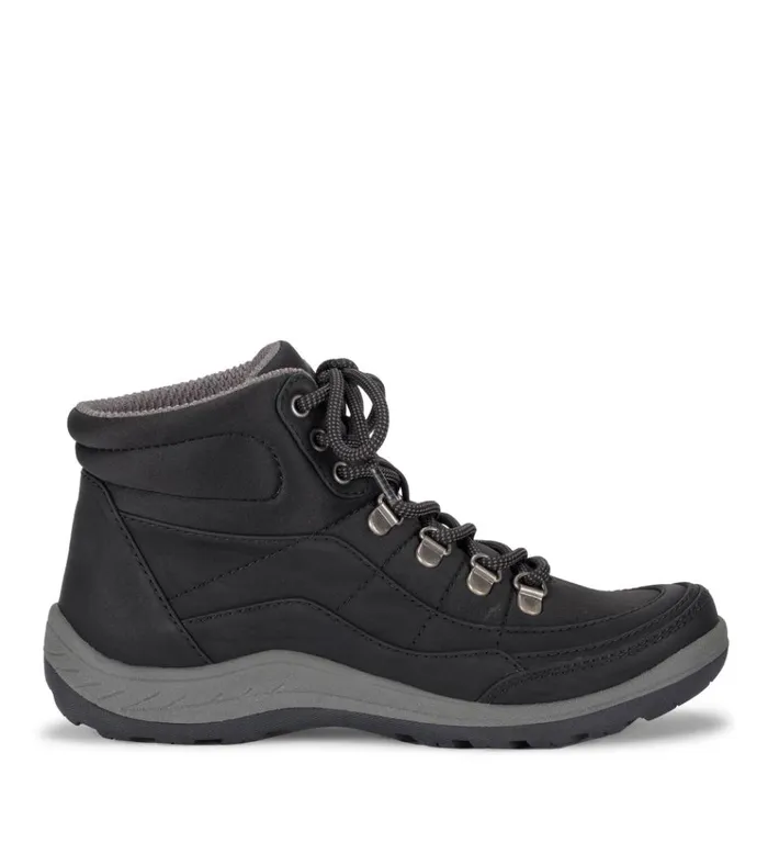 Women Kamber LaceUp Hiking Boot Black Baretraps Booties