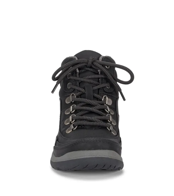 Women Kamber LaceUp Hiking Boot Black Baretraps Booties