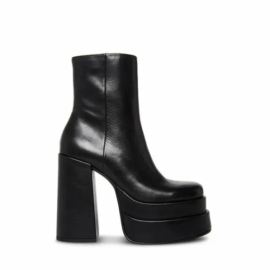 WomenKids039 COBRA BLACK Black Steve Madden Boots and Booties