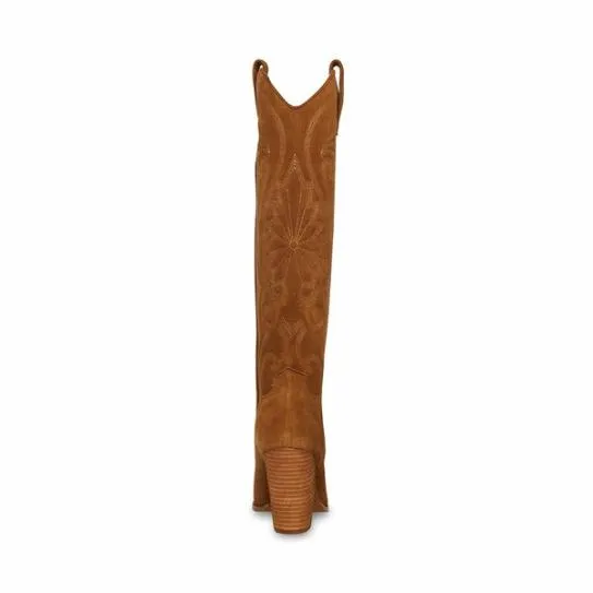 WomenKids039 LASSO CHESTNUT SUEDE Chestnut Suede Steve Madden Boots and Booties WomenKids039 LASSO CHESTNUT SUEDE Chestnut Suede Steve Madden Boots and Booties