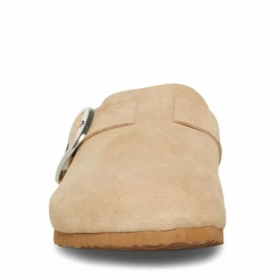 WomenKids039 SOCIAL TAN SUEDE Tan Suede Steve Madden Slides WomenKids039 SOCIAL TAN SUEDE Tan Suede Steve Madden Slides
