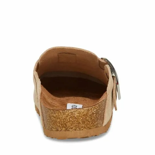 WomenKids039 SOCIAL TAN SUEDE Tan Suede Steve Madden Slides WomenKids039 SOCIAL TAN SUEDE Tan Suede Steve Madden Slides