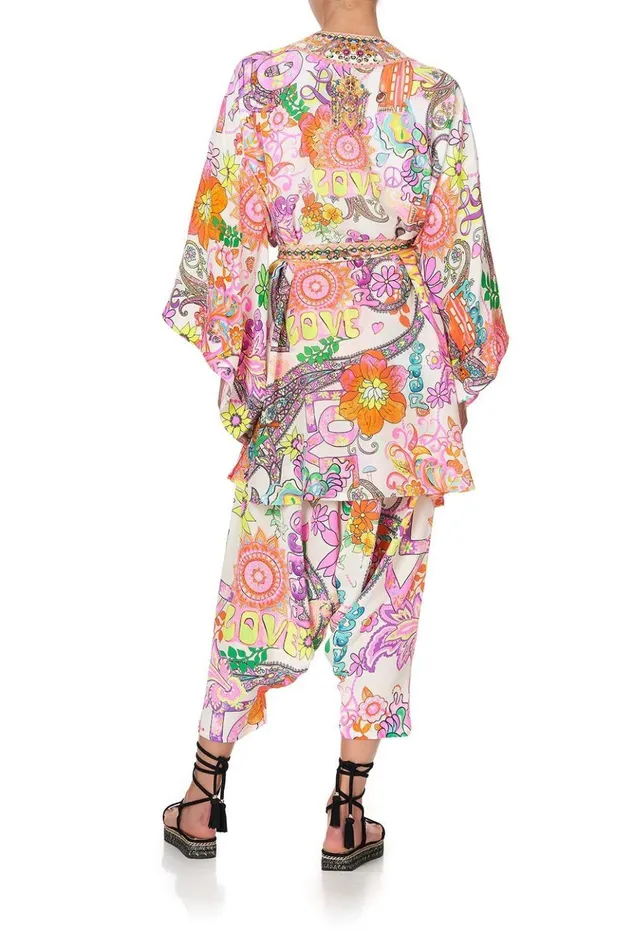 Women Kimonos Camilla Kimono With Tie Belt Let The Sun Shine