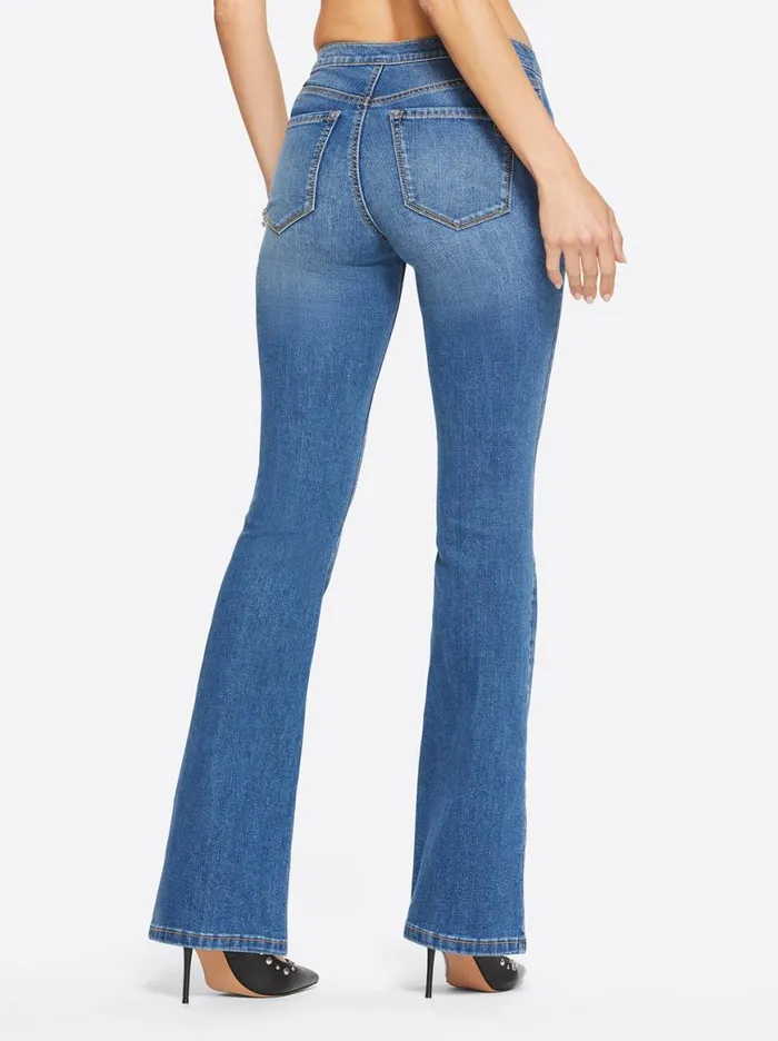 Women Kiss Me Flare Jeans In Lola Jessica Simpson Denim
