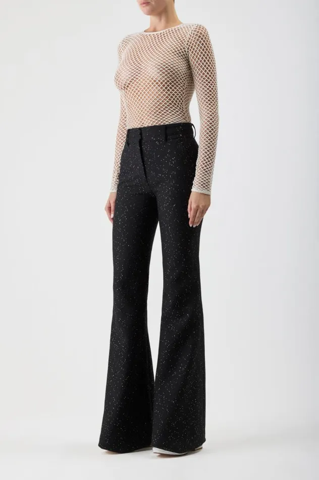Women Knitwear Gabriela Hearst Troth Knit Top In Ivory Merino Wool
