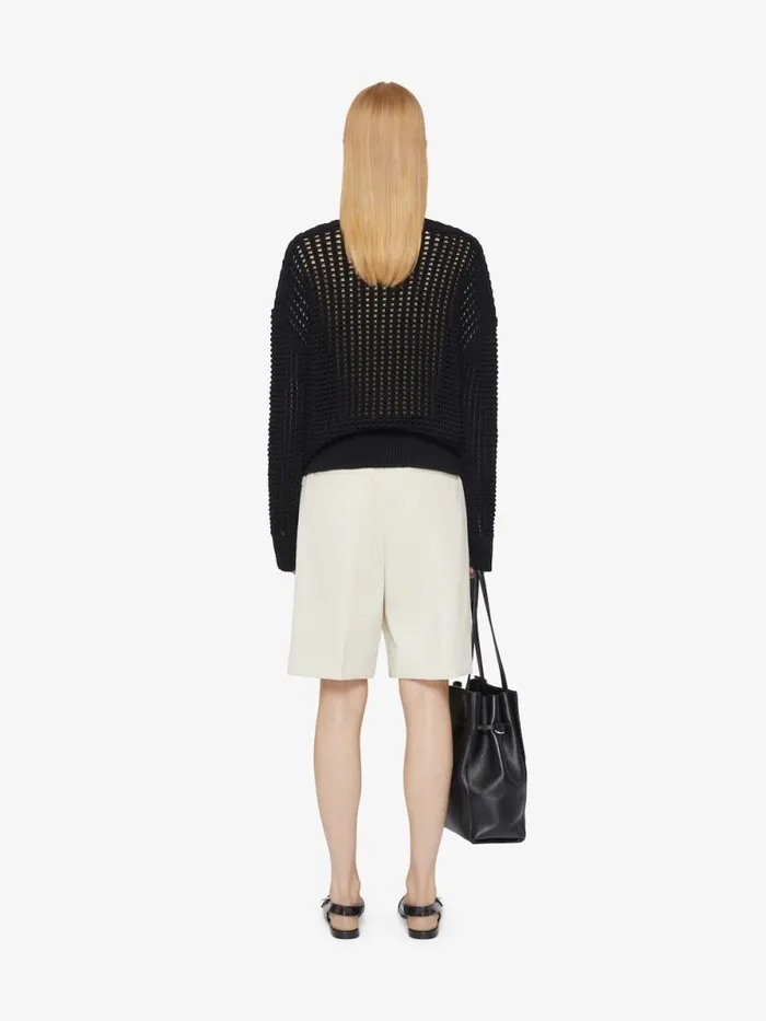 Women Knitwear Givenchy 4G Sweater In Wool And Cashmere Black