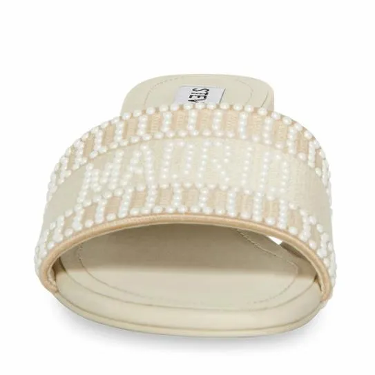 Women KNOXIEP IVORY Ivory Steve Madden Sandals Women KNOXIEP IVORY Ivory Steve Madden Sandals
