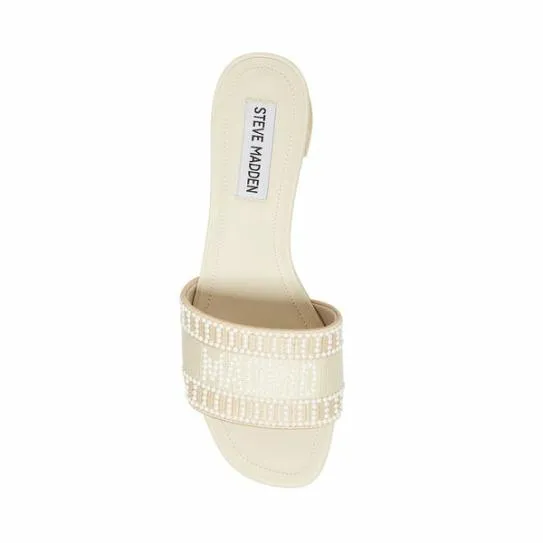 Women KNOXIEP IVORY Ivory Steve Madden Sandals Women KNOXIEP IVORY Ivory Steve Madden Sandals