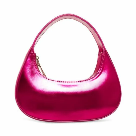 Women KOA BAG PINK METALLIC Pink Metallic Steve Madden Shoulder Bags