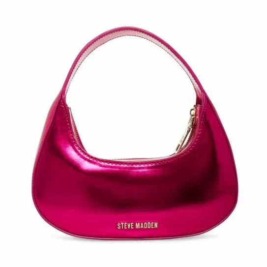 Women KOA BAG PINK METALLIC Pink Metallic Steve Madden Shoulder Bags Women KOA BAG PINK METALLIC Pink Metallic Steve Madden Shoulder Bags