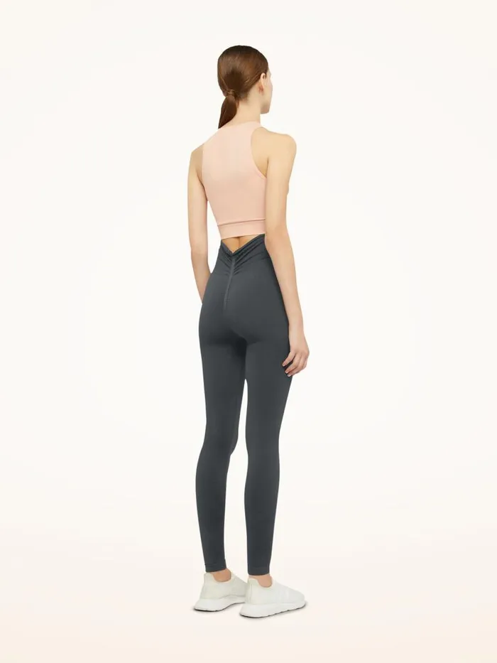 Women Leggings and Bikers Wolford Body Shaping Leggings Titanium