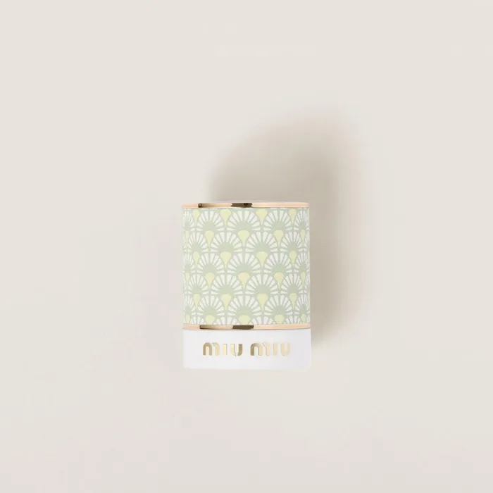 Women Les Eaux La Mode Miu Miu Miu Miu Les Eaux La Mode Green Top Case Neutri