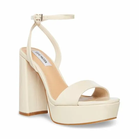 Women LESSA BONE PATENT Bone Patent Steve Madden Heels Women LESSA BONE PATENT Bone Patent Steve Madden Heels