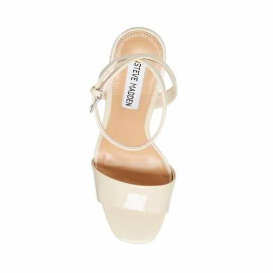 Women LESSA BONE PATENT Bone Patent Steve Madden Heels Women LESSA BONE PATENT Bone Patent Steve Madden Heels