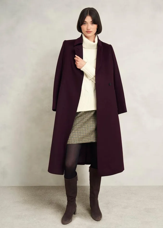 Women Lilla Skirt Brown Multi Hobbs Skirts