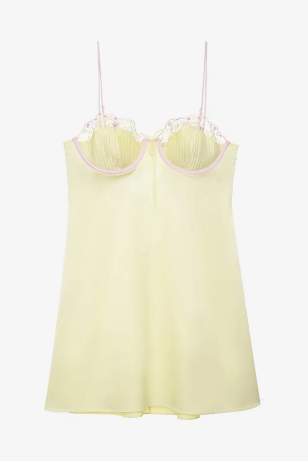 Women Lingerie For Love and Lemons Buttercup Bunches Slip Dress Yellow Women Lingerie For Love and Lemons Buttercup Bunches Slip Dress Yellow