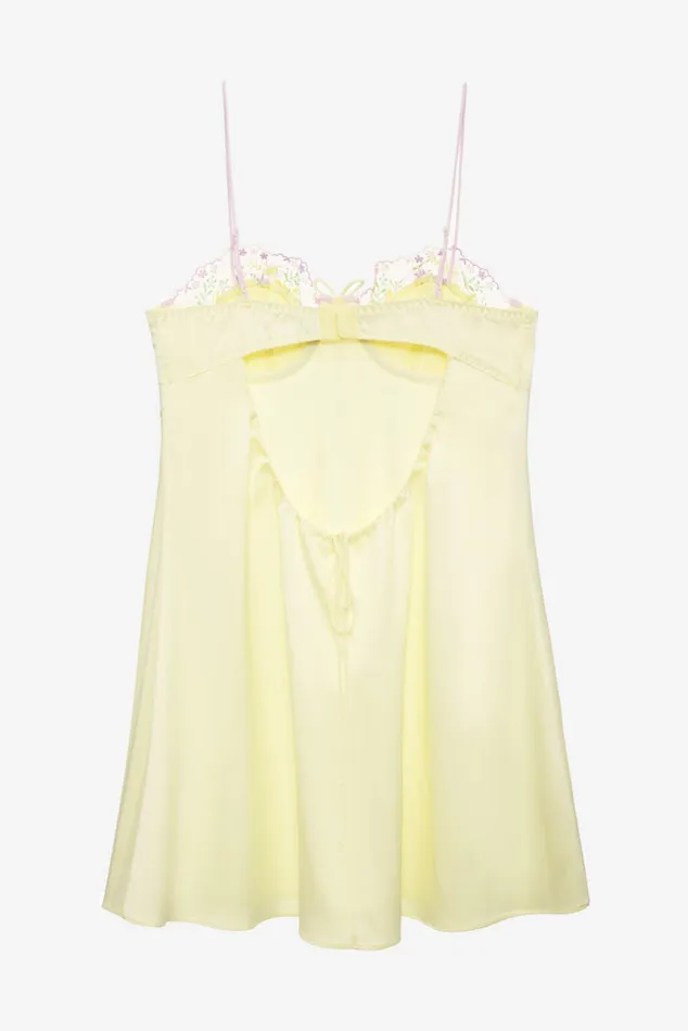 Women Lingerie For Love and Lemons Buttercup Bunches Slip Dress Yellow Women Lingerie For Love and Lemons Buttercup Bunches Slip Dress Yellow