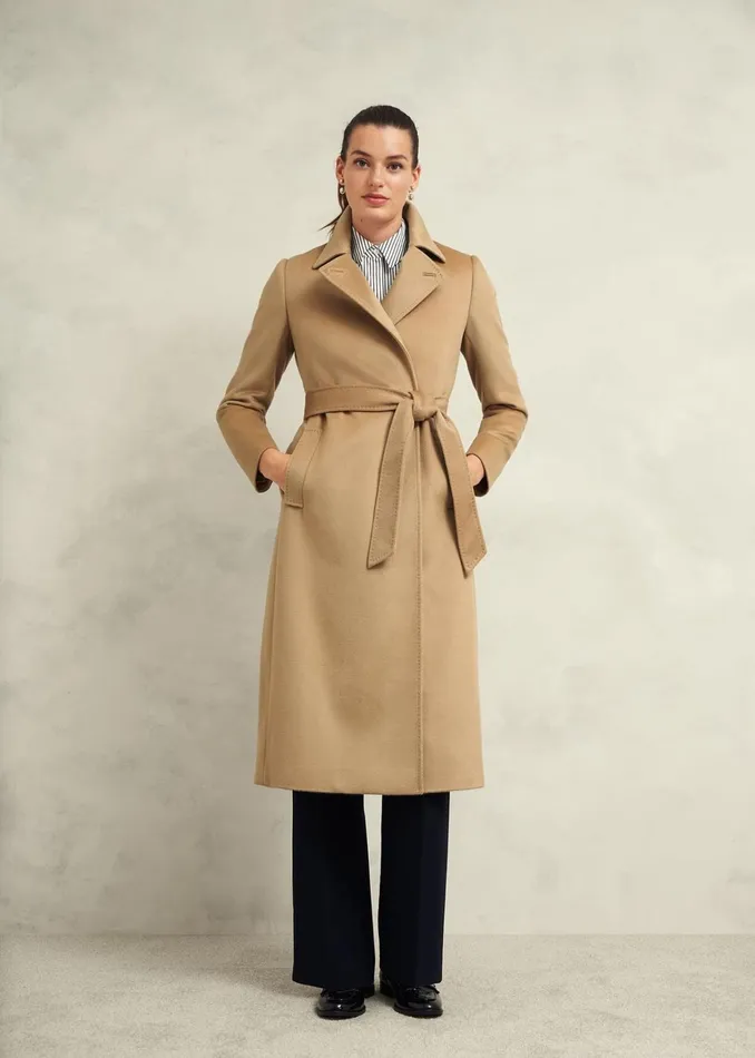 Women Livia Wool Coat Hobbs Camel Hobbs Coats and Jackets