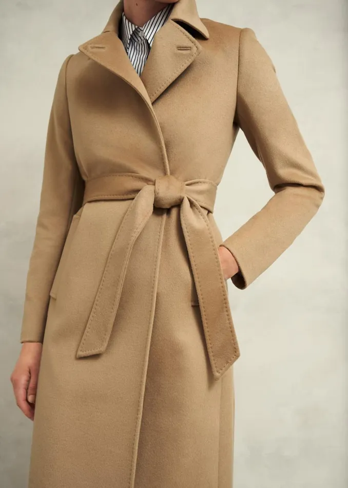 Women Livia Wool Coat Hobbs Camel Hobbs Coats and Jackets