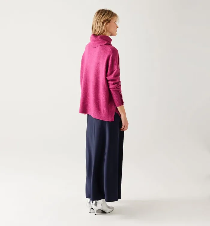 Women Long Satin Skirt 8211 Dark Blue Promod Skirts Women Long Satin Skirt 8211 Dark Blue Promod Skirts