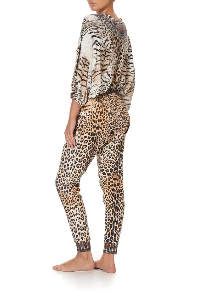Women Loungewear Camilla Drop Crotch Pant Jaguar