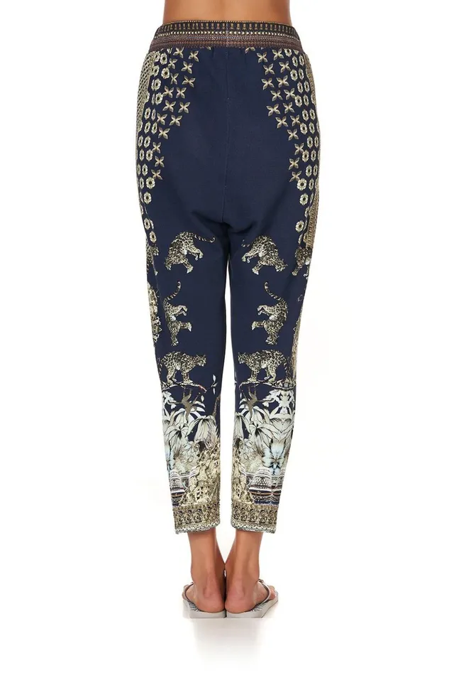 Women Loungewear Camilla Rib Waist Relaxed Pant A Little Past Twilight