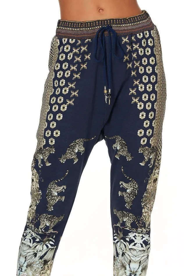 Women Loungewear Camilla Rib Waist Relaxed Pant A Little Past Twilight