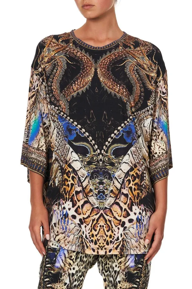 Women Loungewear Camilla Super Oversized Tee Dragon Lady