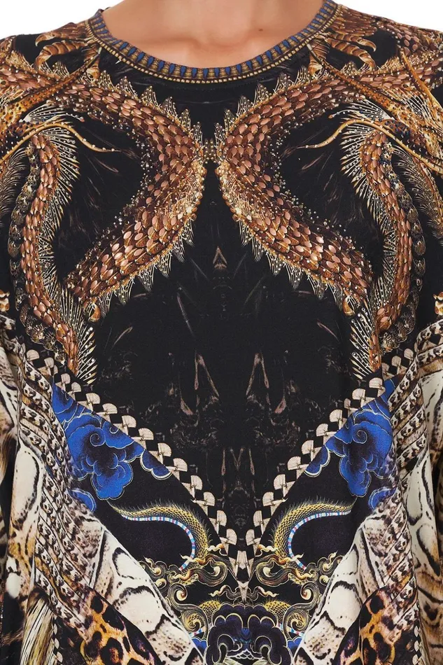 Women Loungewear Camilla Super Oversized Tee Dragon Lady