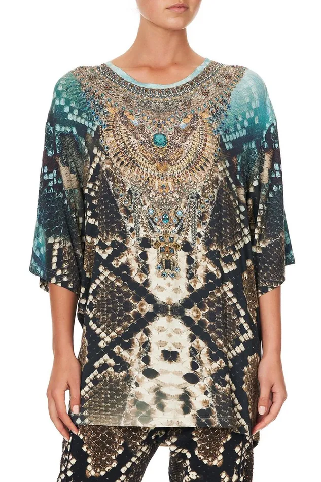 Women Loungewear Camilla Super Oversized Tee Prey