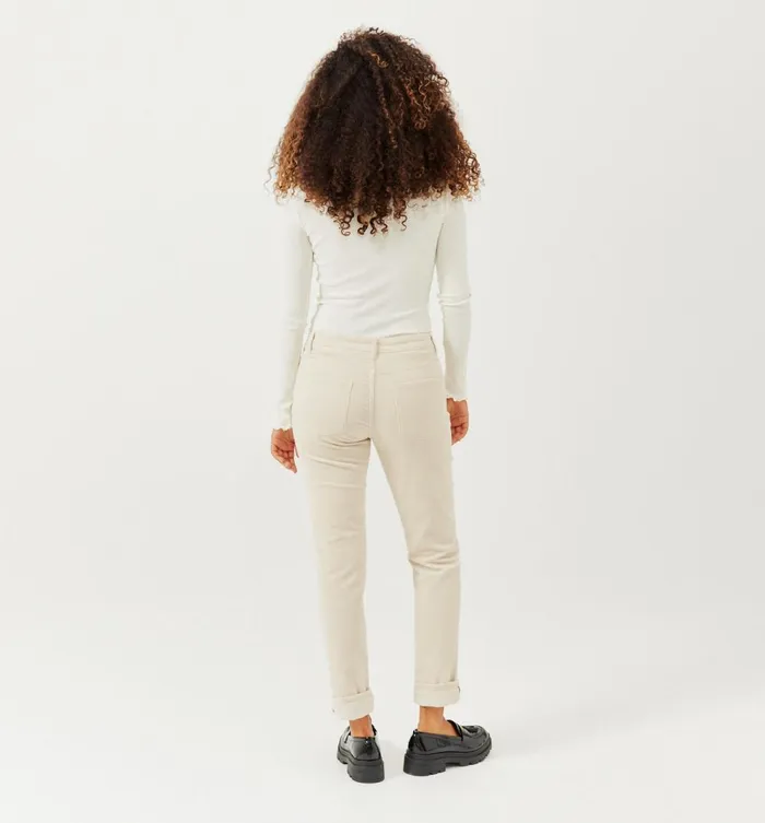 Women Lucien Corduroy Trousers 8211 Beige Promod Trousers Women Lucien Corduroy Trousers 8211 Beige Promod Trousers