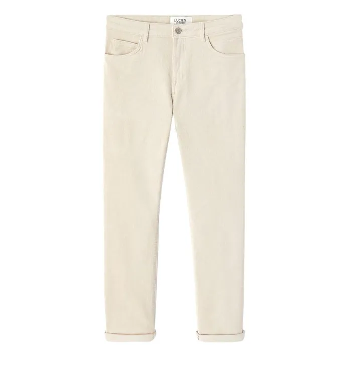 Women Lucien Corduroy Trousers 8211 Beige Promod Trousers Women Lucien Corduroy Trousers 8211 Beige Promod Trousers