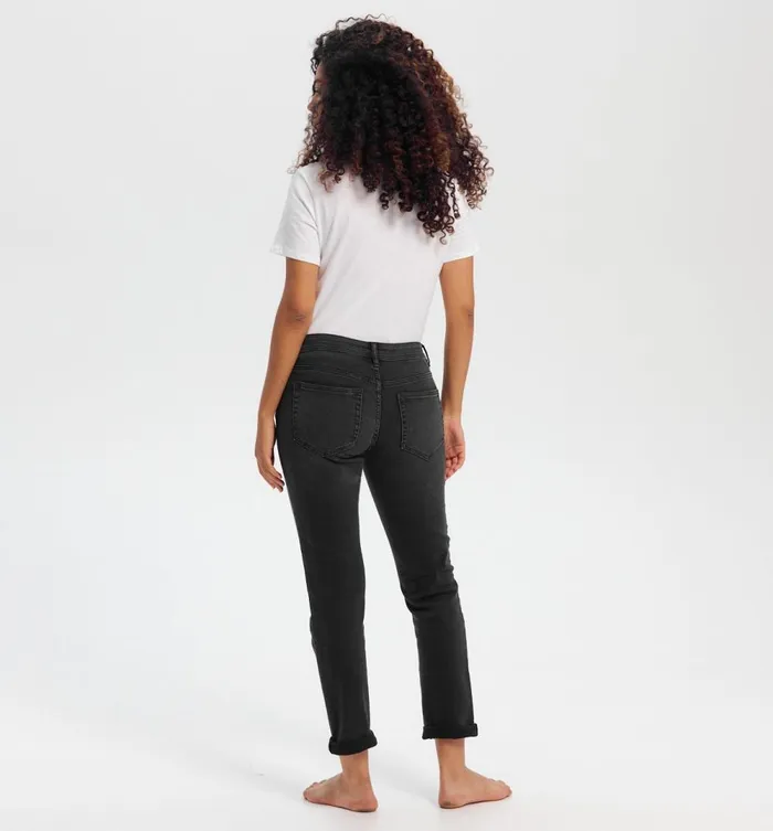 Women Lucien Girlfriend Jeans 8211 Black Promod Jeans Women Lucien Girlfriend Jeans 8211 Black Promod Jeans