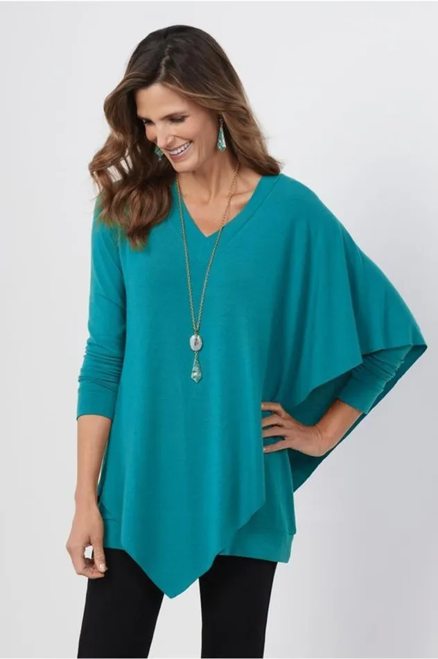Women Madeline Tunic I Moroccan Red Soft Surroundings Tops Women Madeline Tunic I Moroccan Red Soft Surroundings Tops