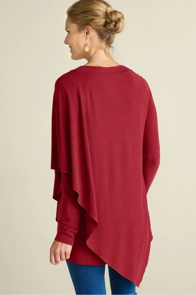 Women Madeline Tunic I Moroccan Red Soft Surroundings Tops Women Madeline Tunic I Moroccan Red Soft Surroundings Tops
