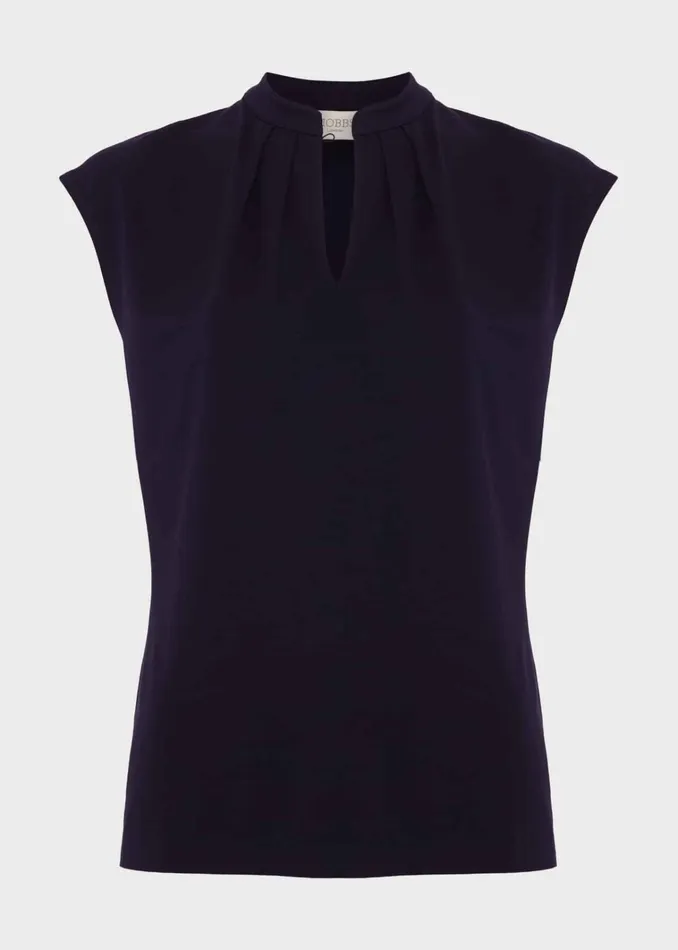 Women Maeve Top Hobbs Navy Hobbs Tops