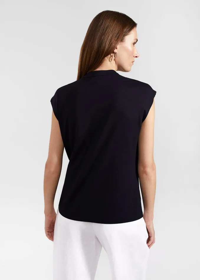 Women Maeve Top Hobbs Navy Hobbs Tops