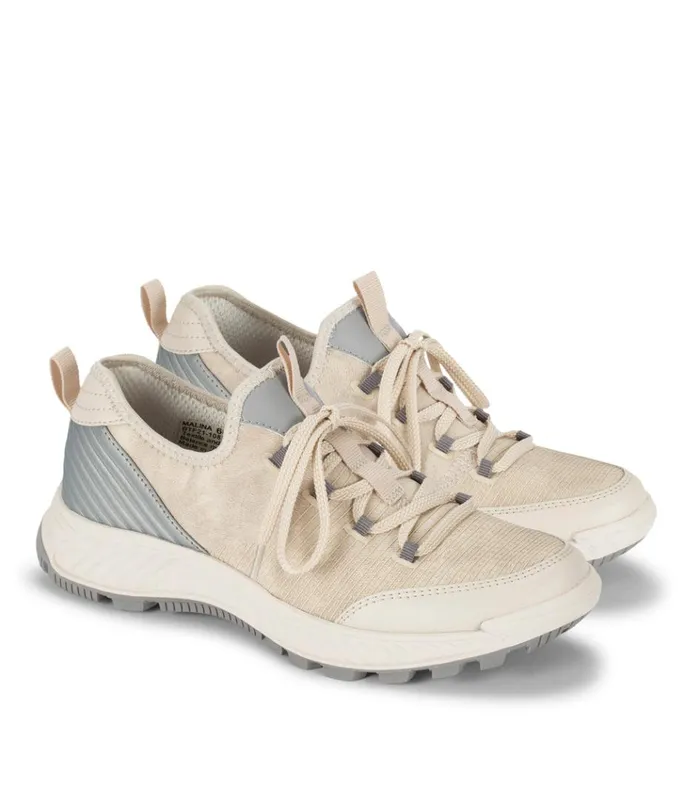 Women Malina Sneaker Creamlight Grey Baretraps Flats and Loafers
