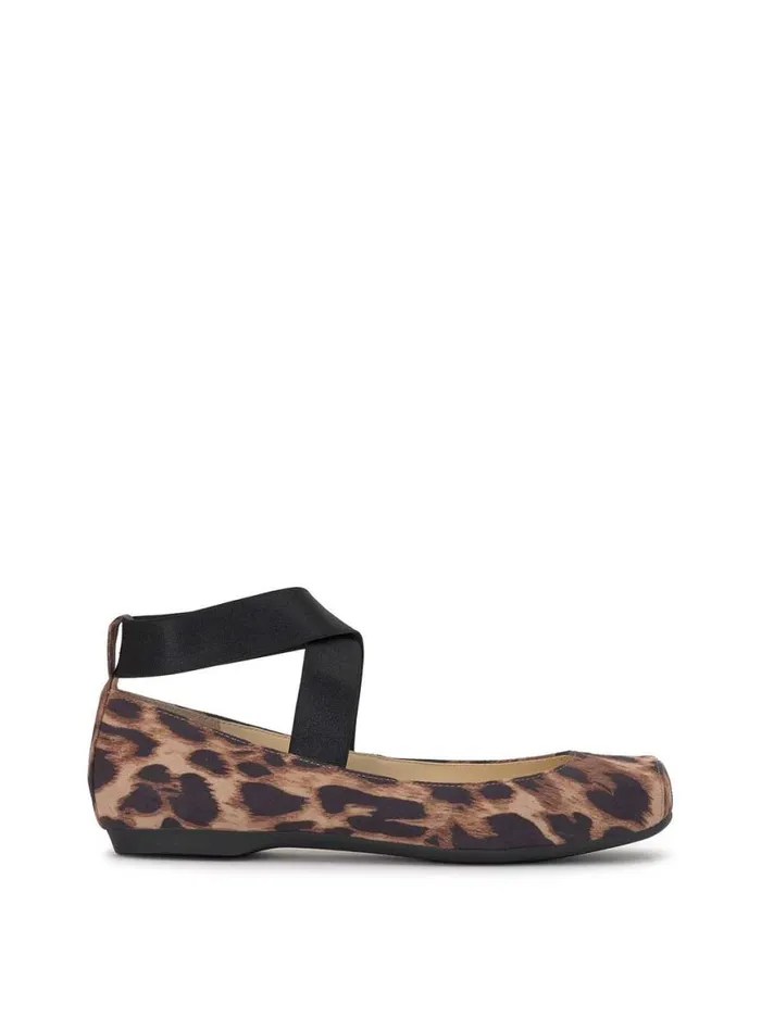 Women Mandalaye Ballet Flat In Leopard Jessica Simpson Flats