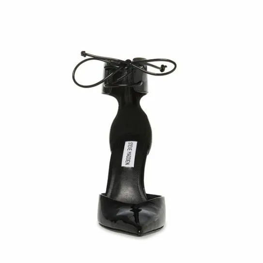 Women MARCIA BLACK PATENT Black Patent Steve Madden Heels Women MARCIA BLACK PATENT Black Patent Steve Madden Heels