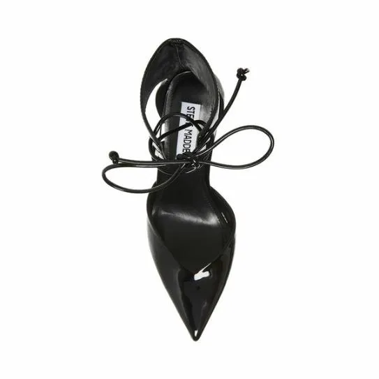 Women MARCIA BLACK PATENT Black Patent Steve Madden Heels Women MARCIA BLACK PATENT Black Patent Steve Madden Heels