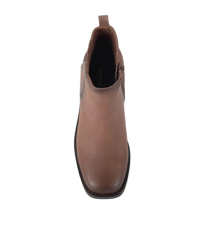 Women Maria Block Heel Bootie Oak Baretraps Booties