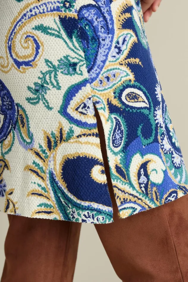 Women Marin Cardigan Autumn Paisley Scarf Blue Soft Surroundings Tops Women Marin Cardigan Autumn Paisley Scarf Blue Soft Surroundings Tops